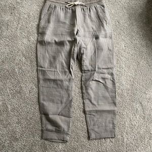Athleta linen joggers